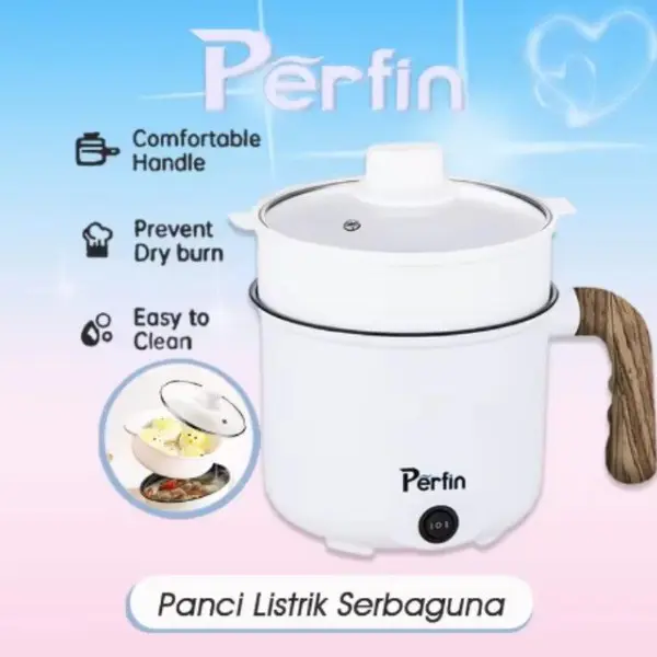 PANCI LISTRIK SERBAGUNA ANTI LENGKET PORTABLE